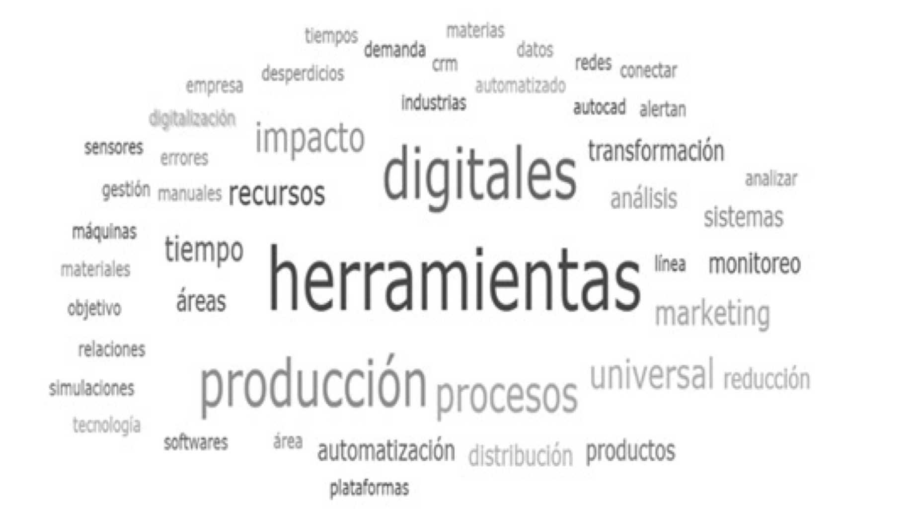 Term Map from the Analysis in Atlas.ti