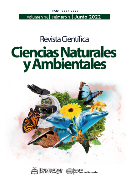 					Ver Vol. 16 Núm. 1 (2022): Revista Científica Ciencias Naturales y Ambientales
				