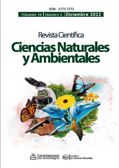 					Ver Vol. 16 Núm. 2 (2022): Revista Científica Ciencias Naturales y Ambientales
				
