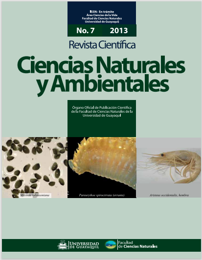 					Ver Vol. 7 Núm. 1 (2013): Revista Científica Ciencias Naturales y Ambientales 
				