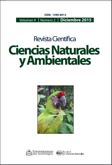 					Ver Vol. 9 Núm. 2 (2015): Revista Científica Ciencias Naturales y Ambientales 
				