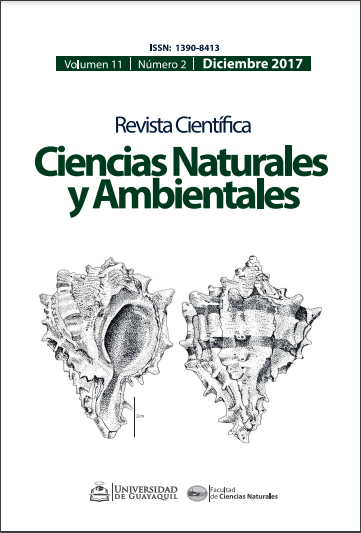 					Ver Vol. 11 Núm. 2 (2017): Revista Científica Ciencias Naturales y Ambientales 
				