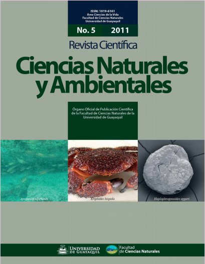 					Ver Vol. 5 Núm. 1 (2011): Revista Científica Ciencias Naturales y Ambientales 
				