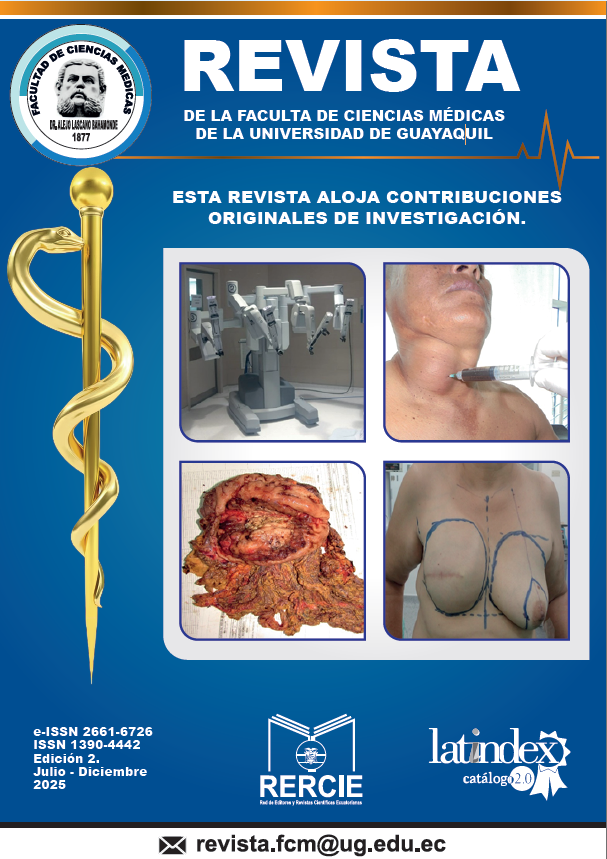 					Ver Vol. 6 Núm. 2 (2025): REVISTA DE LA FACULTAD DE CIENCIAS MÉDICAS
				