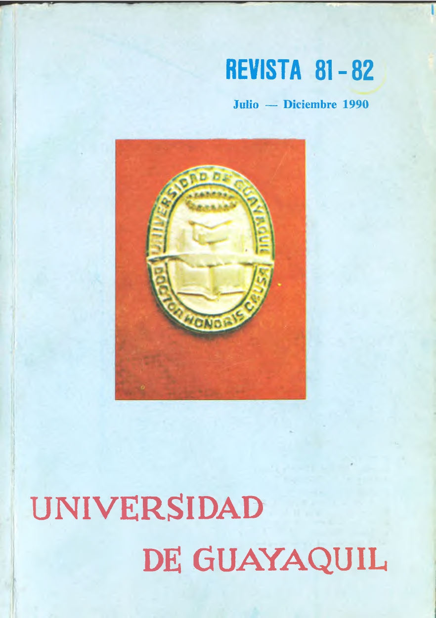 					Ver Vol. 82 Núm. 3-4 (1990): Julio-Diciembre
				